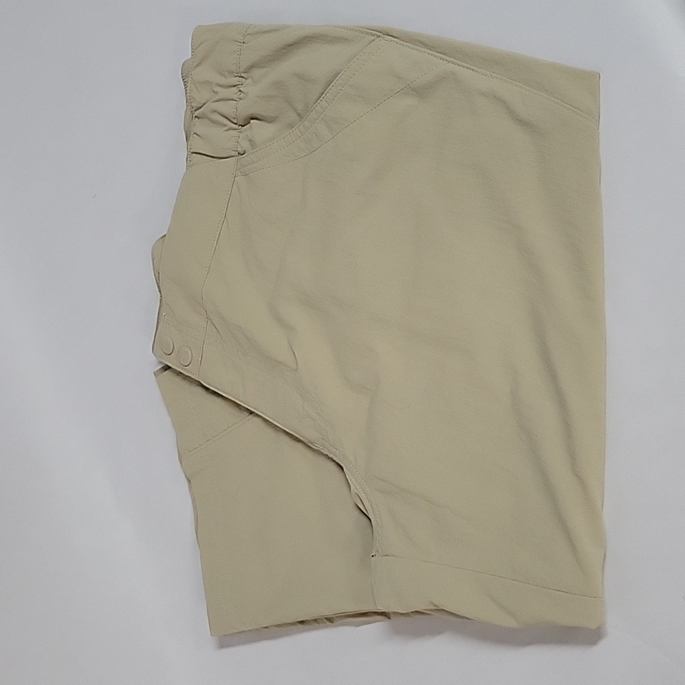 Columbia Women's PFG Khaki Nylon Shorts, Size XL
